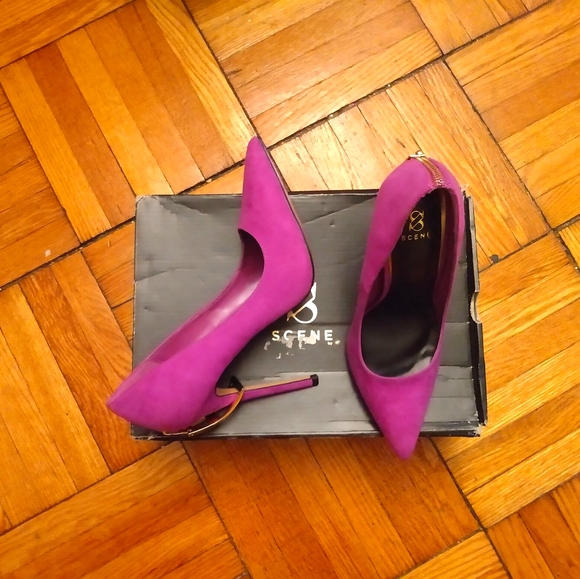 Scene Weaver Shoes - Zipper heel stilleto